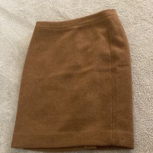 J Crew brown skirt